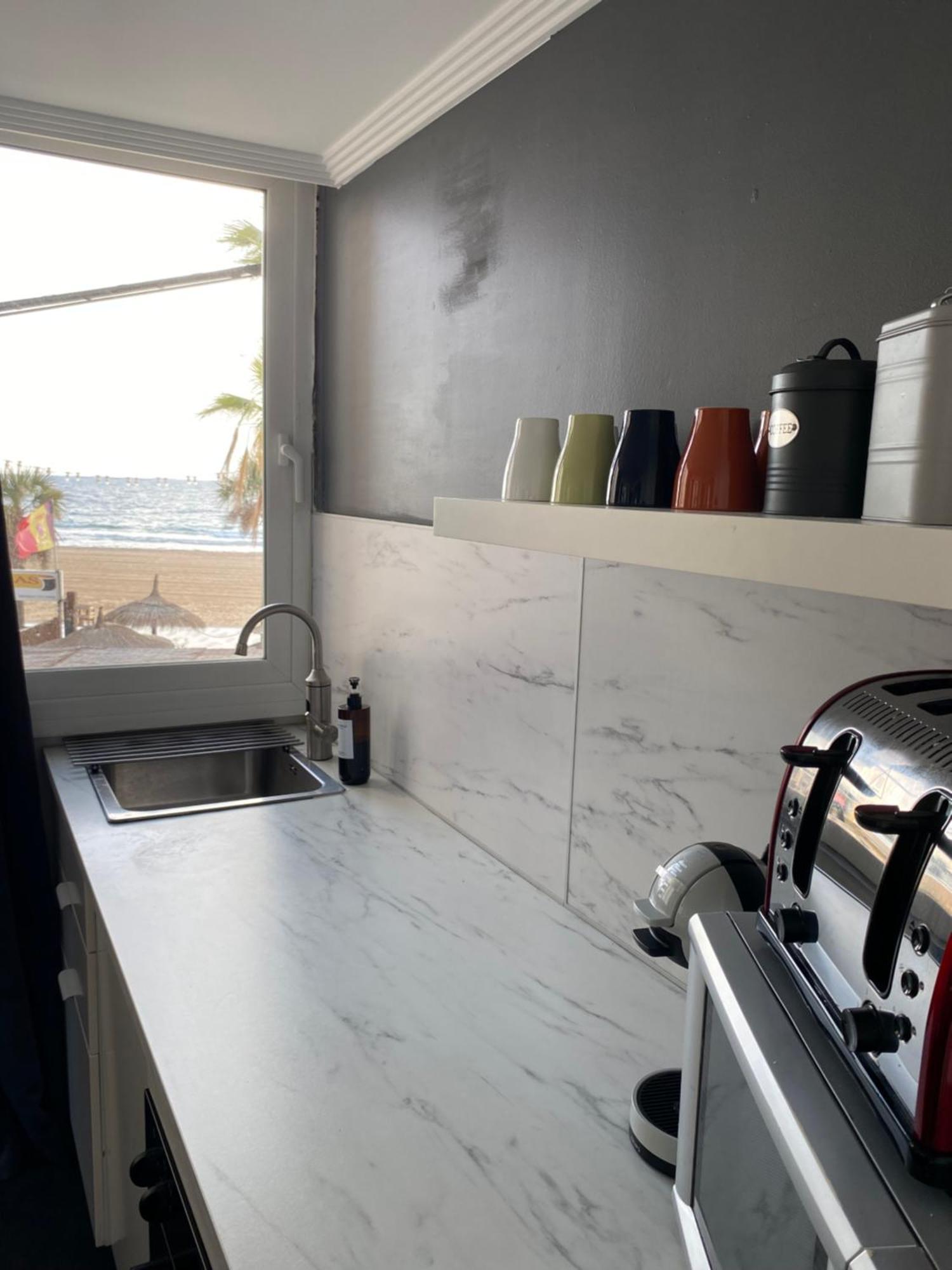 Apartamento Torre Yago Primera Linea Playa Benidorm Con Wi-Fi & Ac Quarto foto
