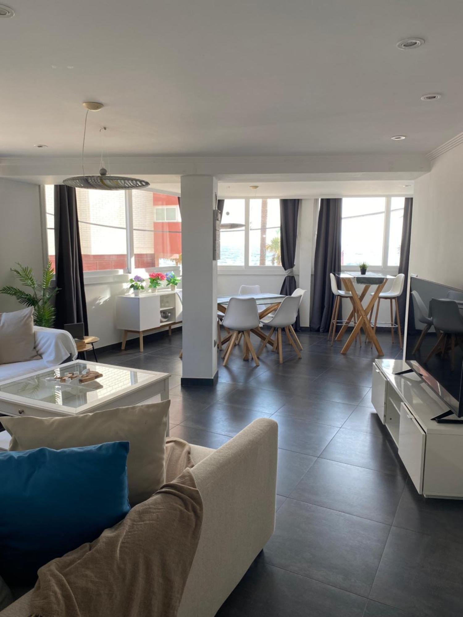 Apartamento Torre Yago Primera Linea Playa Benidorm Con Wi-Fi & Ac Quarto foto