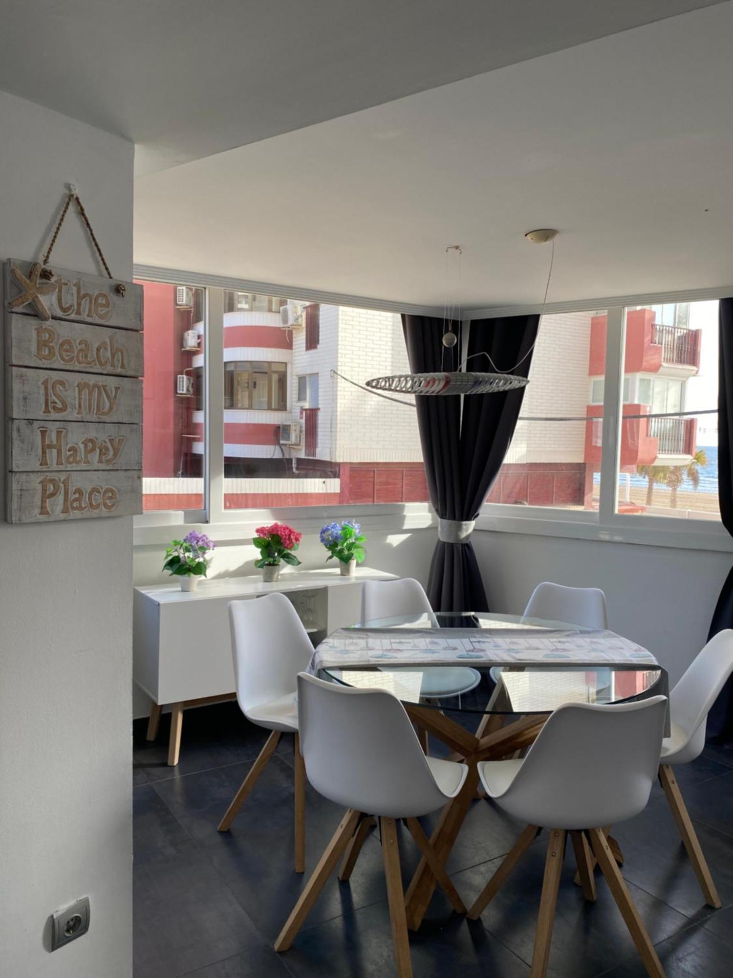 Apartamento Torre Yago Primera Linea Playa Benidorm Con Wi-Fi & Ac Quarto foto