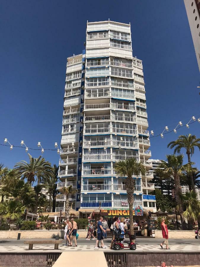 Apartamento Torre Yago Primera Linea Playa Benidorm Con Wi-Fi & Ac Exterior foto